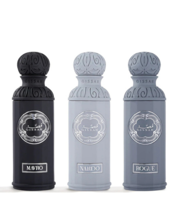 Graphite Collection Set by Gissah Perfumes 3 x 50ml EDP